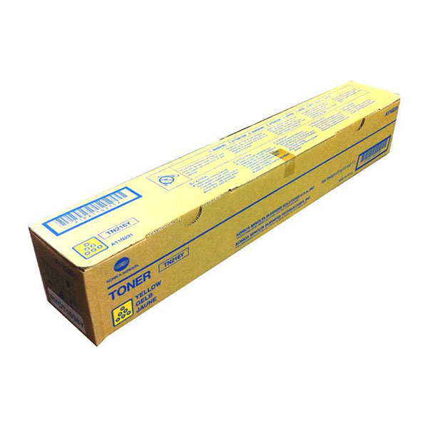 Konica Minolta TN-216Y Original Toner. (1 spiral bottle, approx. 26.000 pages / 5%) 